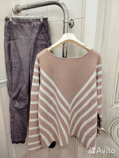 Noisy May свитер Дания вискоза нюдовый L