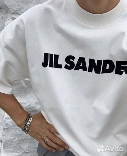 Футболка Jil Sander oversize premium