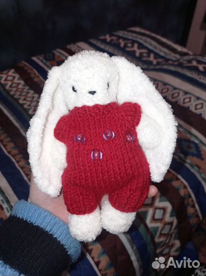 Мягкая вязаная игрушка 