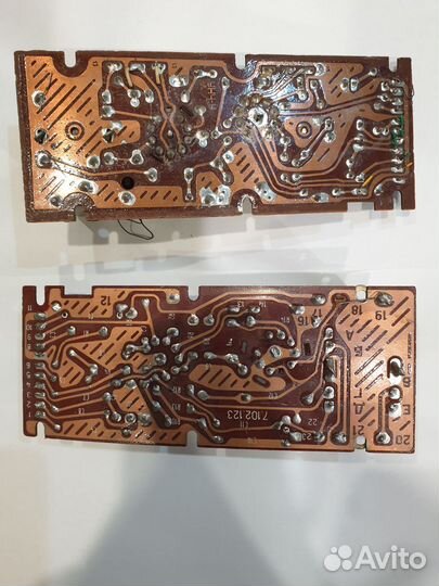 Плата усилителя на 6ф5п; усилитель низких часоот