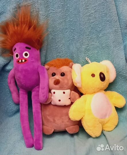 Мягкие игрушки разные