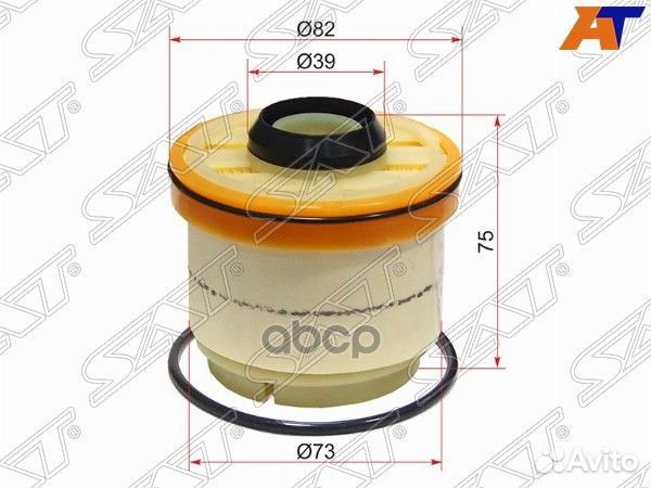 Фильтр топливный toyota hilux vigo 04/hiace/RE