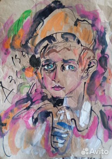 Старая акварель