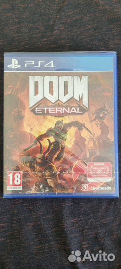 Doom Eternal ps4 диск