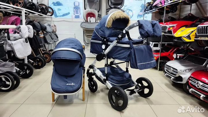 Детская коляска 2 в 1 - новая