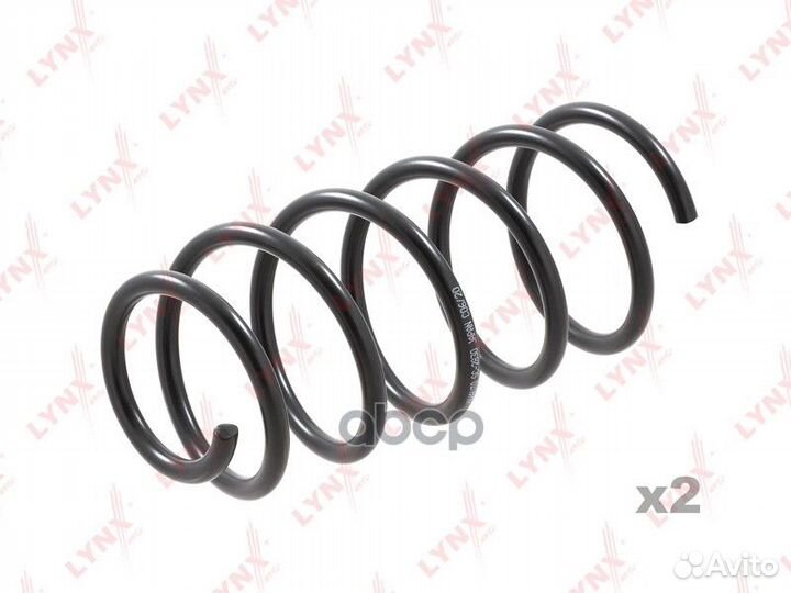 Пружина передняя chevrolet Aveo/Kalos(T250/T255