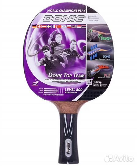 Новая ракетка для тенниса Donic Top Team 800