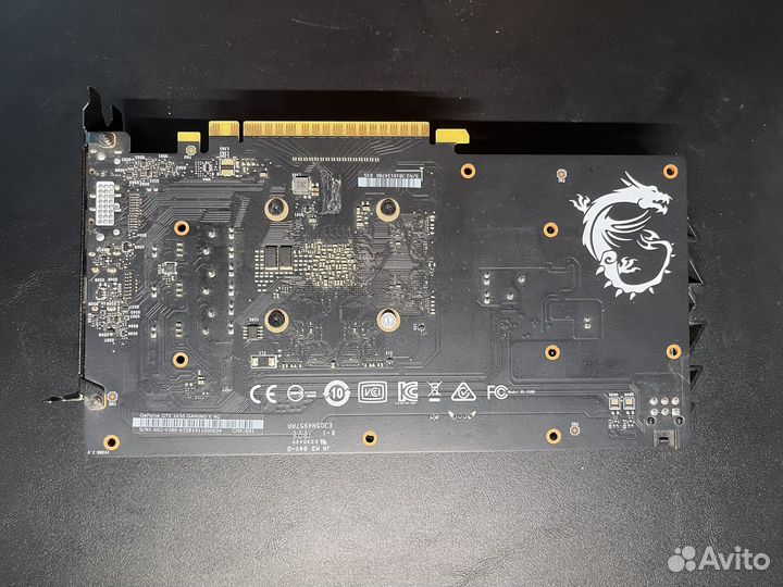 Видеокарта gtx 1650 4gb msi gaming x