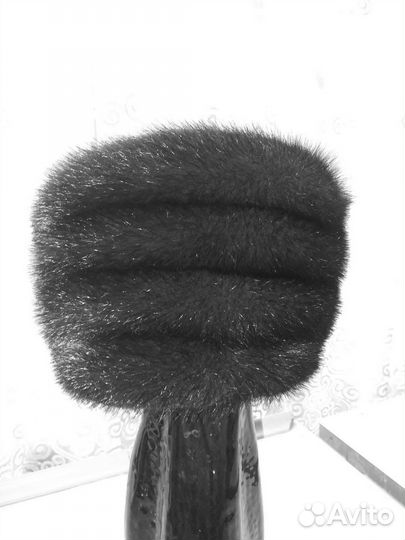 Шапка норковая женская