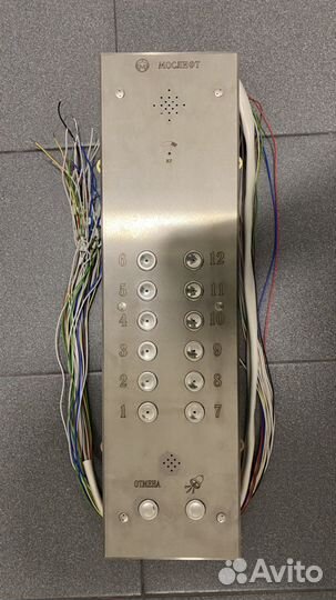 Панель приказа / кнопки вызова СССР