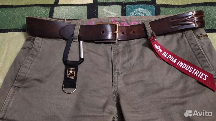 Держатель U.S.army, Клипса, Лента брелок Alpha ind