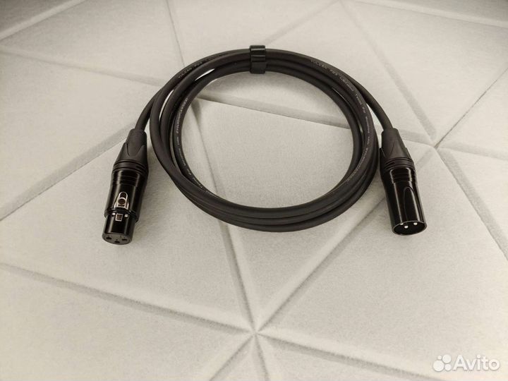 Xlr штекер на Xlr гнездо Vulcan p23