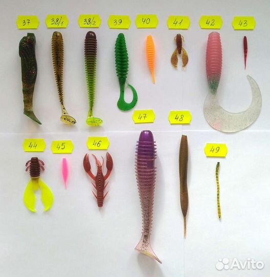 Силиконовые приманки (реплики) хищник
