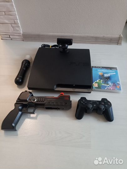 Sony PlayStation 3 slim 500Gb прошитая