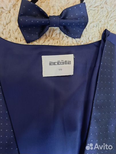 Жилетка и рубашка в школу