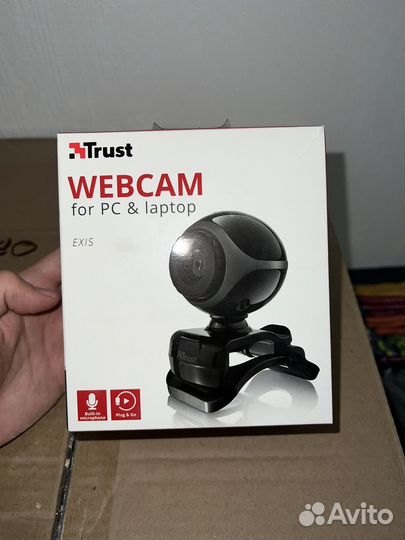 Веб-камера Trust Exis 480P