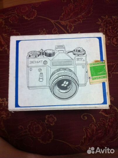 Фотоаппарат Зенит ет (объектив Гелиос-44м-4)