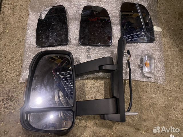 Полотно от зеркала заднего вида, поворотник Фиат