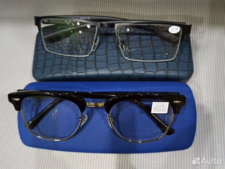 Очки с диоптриями + и