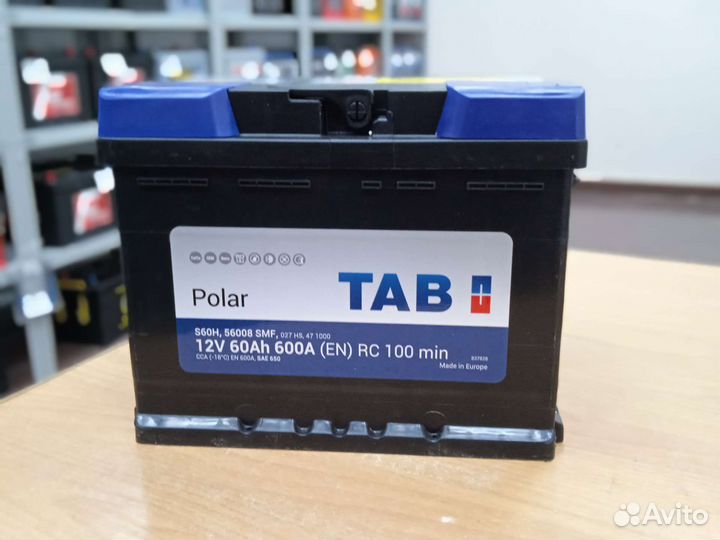 Аккумулятор TAB 60a Новый с Гарантией с Доставкой
