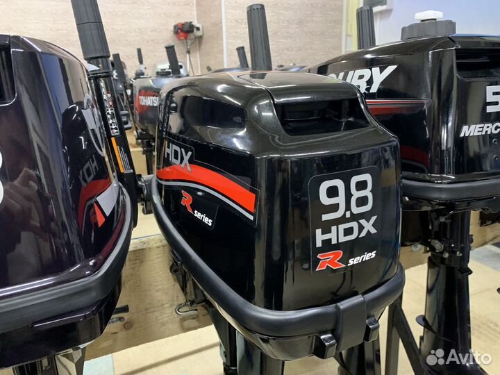 2-х тактный лодочный мотор HDX R series T9.8 Б/У