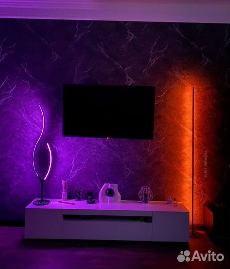 RGB Торшер светильник напольный