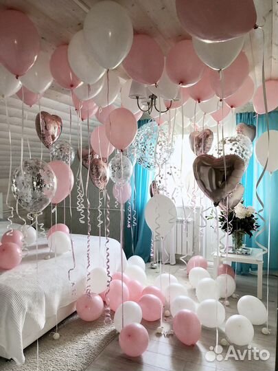 Воздушные шары на выписку из роддома