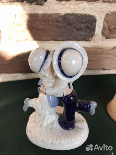 Танцоры фигурка и колокольчик Германия