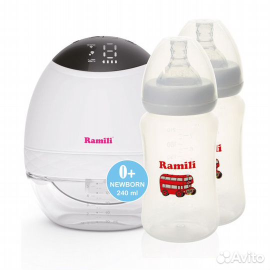 Ramili Электрический молокоотсос+набор прокладок