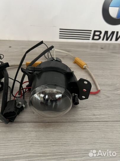 BMW 5 E60 туманки линзовые