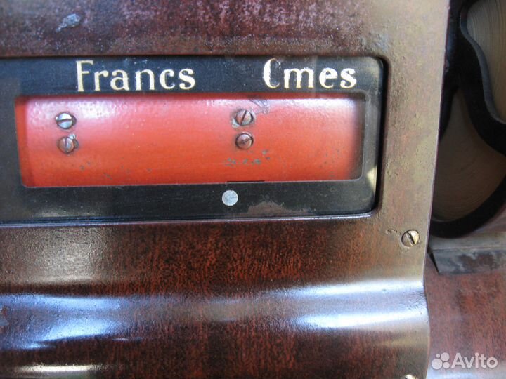 Антикварный кассовый аппарат National