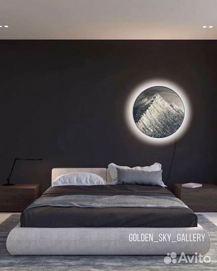 Картина панно «Горные вершины»