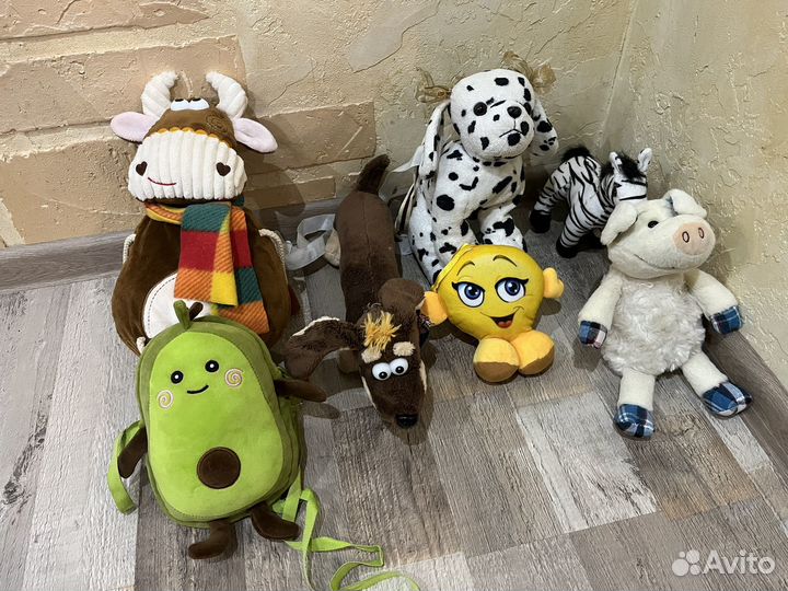 Мягкие игрушки пакетом