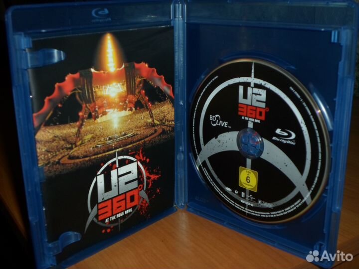 U2 концерт блюрей фирма