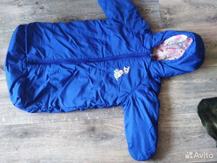 Зимний конверт в коляску