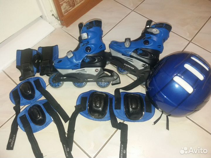 Ролики детские с защитой