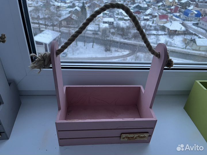 Ящик деревянный подарочный