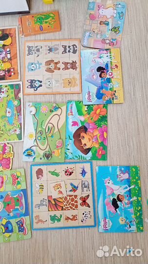 Деревянные пазлы