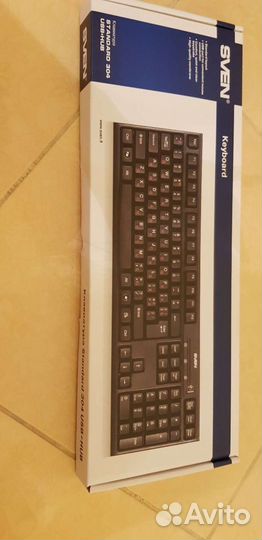 Клавиатура проводная Sven Standard 304 USB+HUB