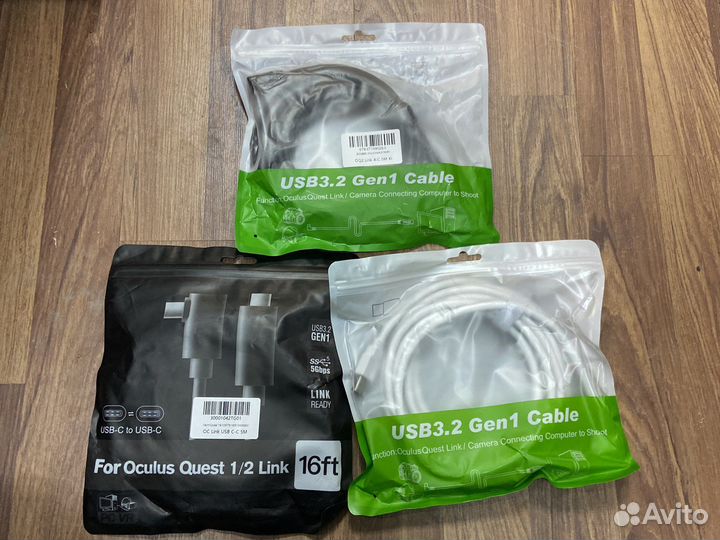 Кабель для oculus quest 1, 2 oculus link 5m новый