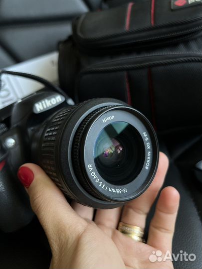 Зеркальный фотоаппарат nikon d3100 kit