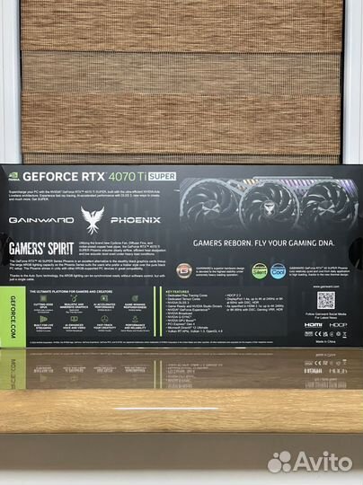 Rtx 4070ti Super Gainward Phoenix (Новая)