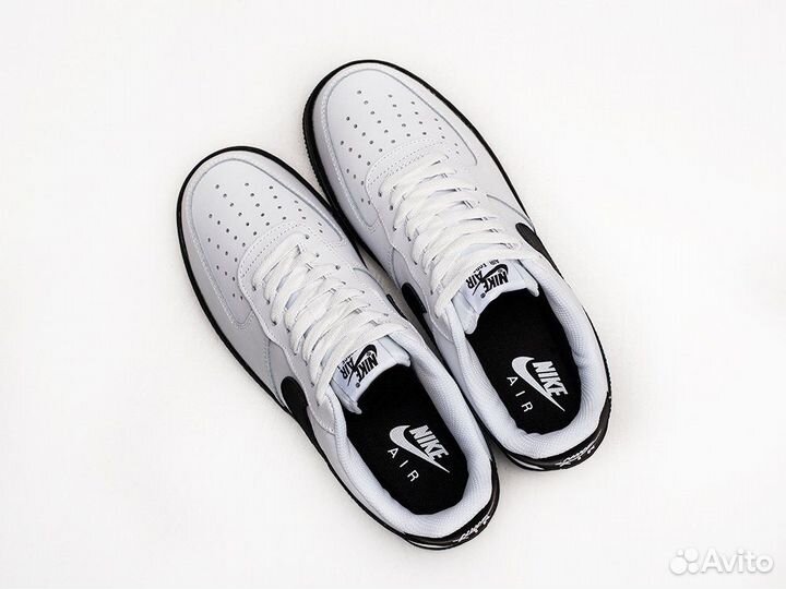 Кроссовки Nike Air Force 1 White Black Sole