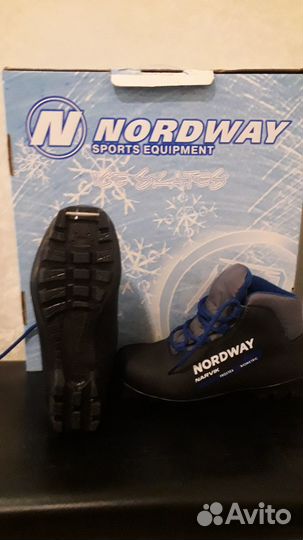 Продам ботинки для беговых лыж детские Nordway 37р