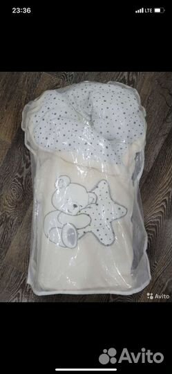 Конверт одеяло на выписку