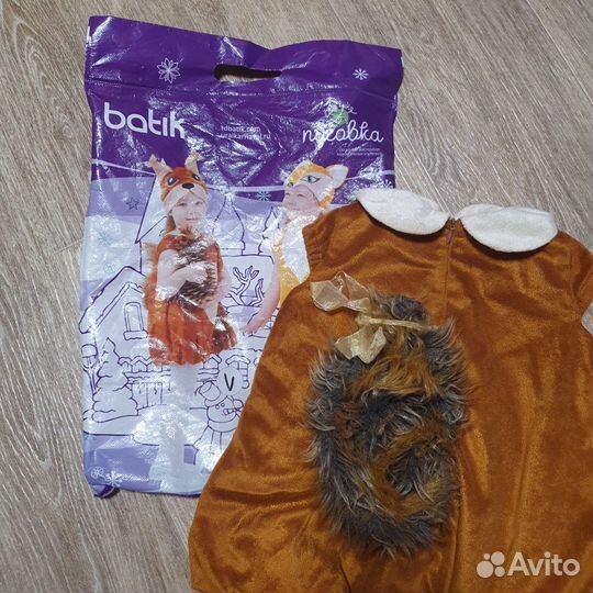 Новогодний костюм для девочки 98 104