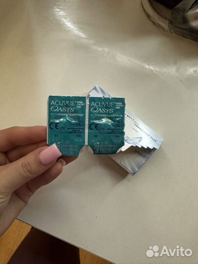 Линзы контактные acuvue oasys двухнедельные