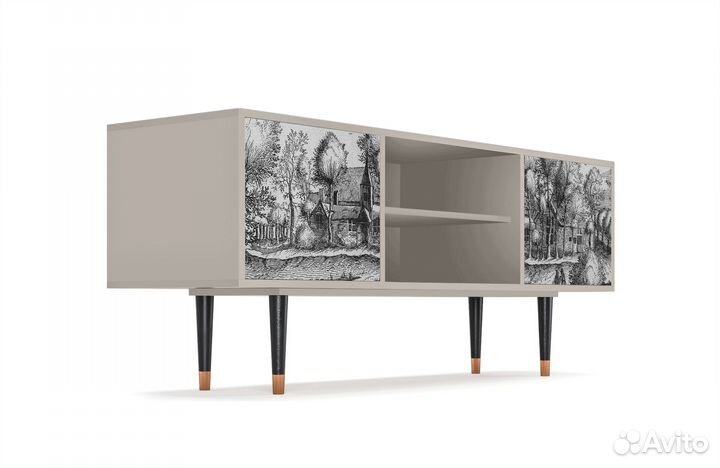 Тв-тумба T2 - Сатин - A Pond