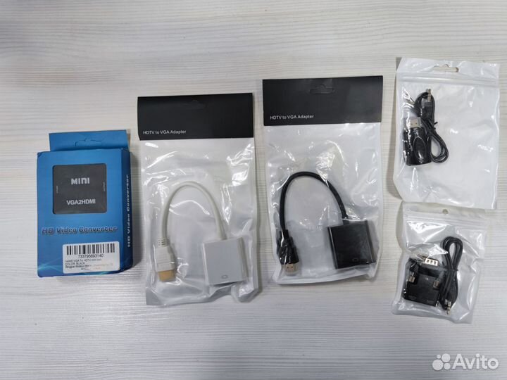 Переходники для видеокарт, новые