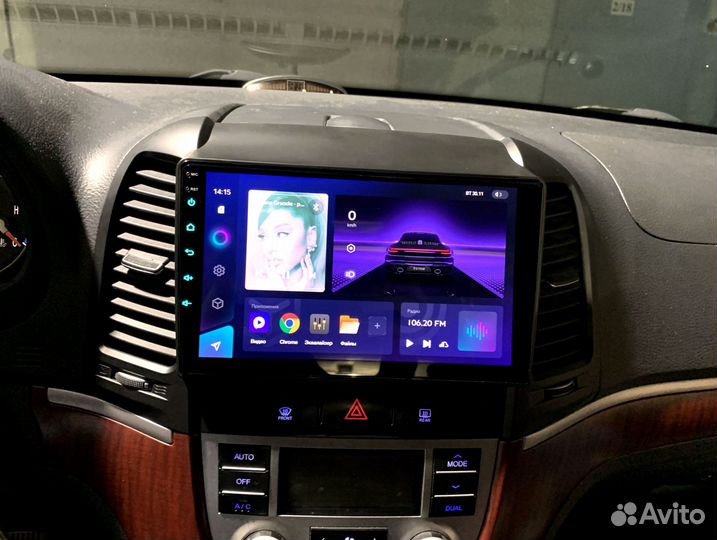 Магнитола Teyes CC3 6/128 для Hyundai Santa Fe 2